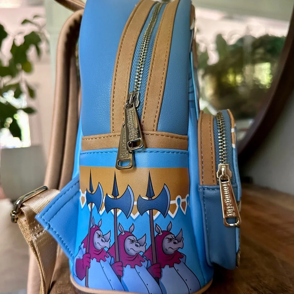Loungefly Mini Backpack - Disney’s Robin Hood (Blue & Tan)